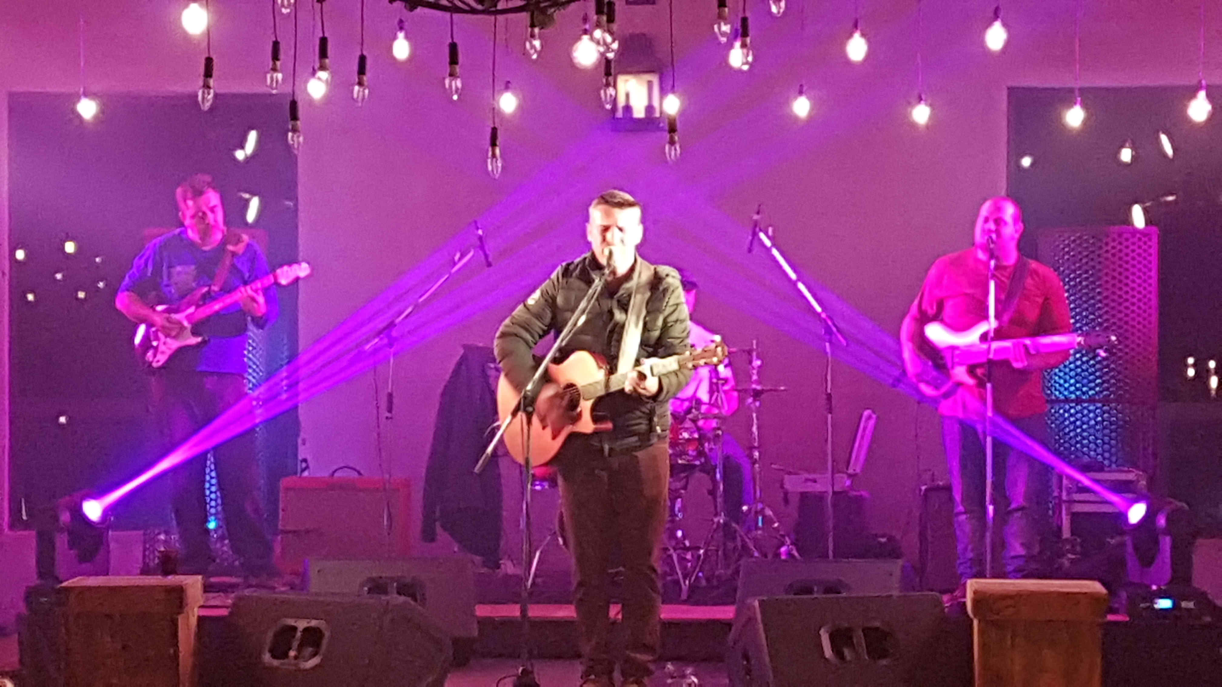 Live show band at Lezar Opstal mixed by Sounds Right Studio Records PTY LTD